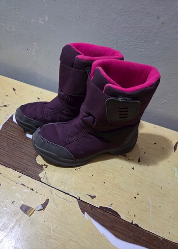 Kız Çocuk Mor Velcro Bot