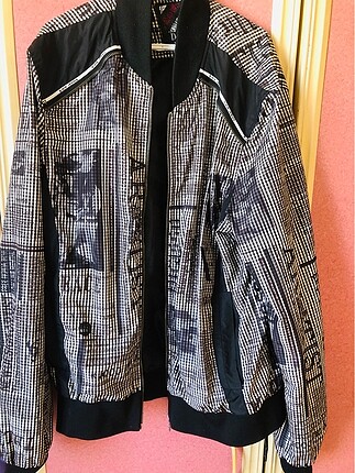 Desenli unisex mont