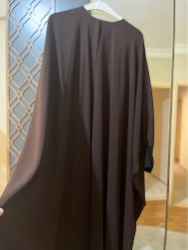 xxl Beden kahverengi Renk Abaya ferace