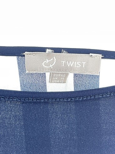 42 Beden lacivert Renk Twist Uzun Elbise %70 İndirimli.
