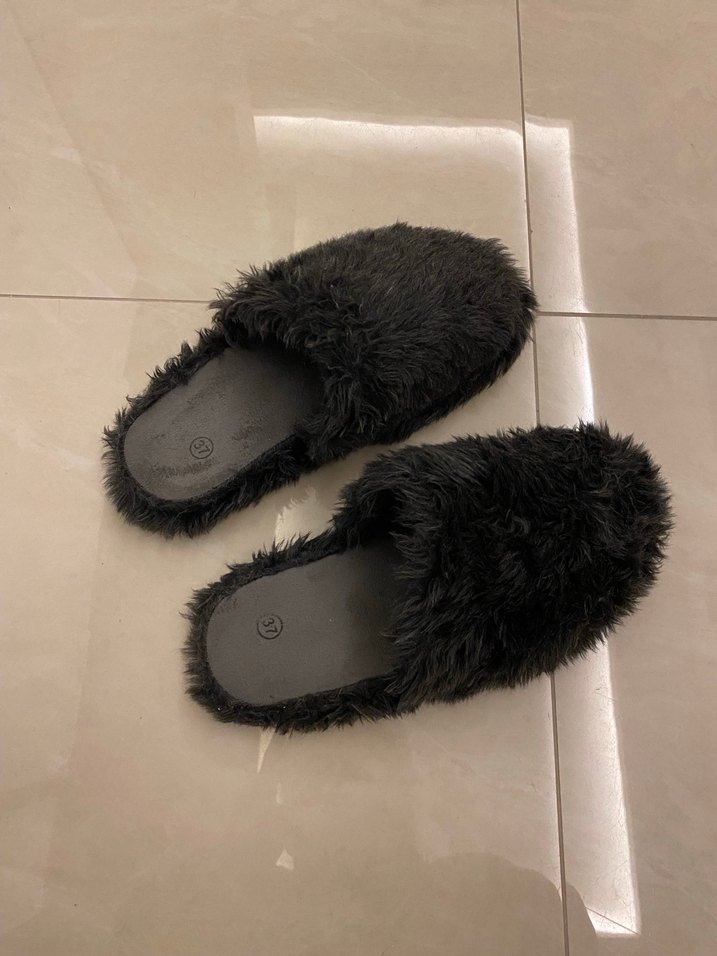 Kürklü ev terliği - Görsel 2