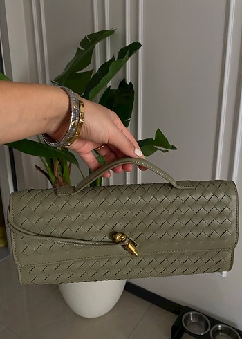 Bottega veneta modeli mint yeşili - Görsel 2