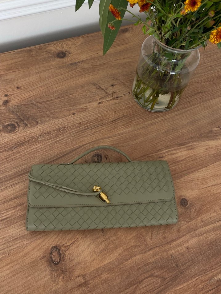 Bottega veneta modeli mint yeşili - Görsel 3