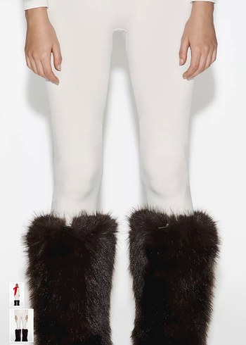 Zara dikişsiz termal tayt - Görsel 3