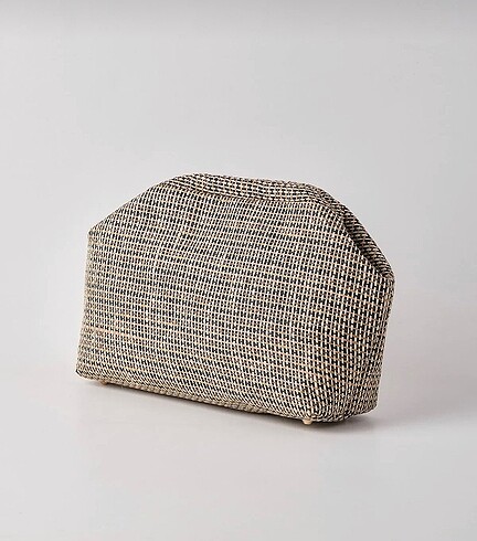 Diğer Jüt hasır clutch el çantası