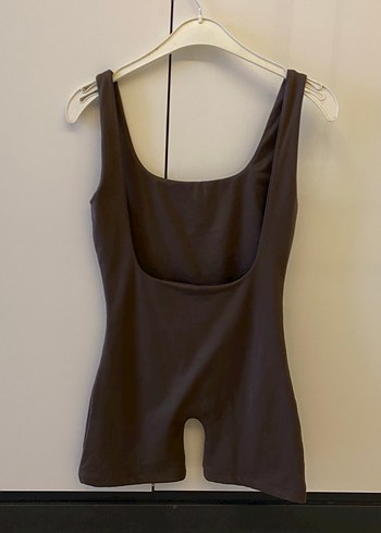 Kalın askılı spor tulum - Görsel 6