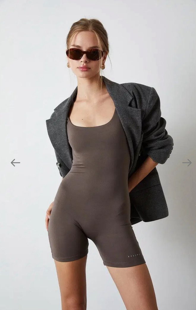 Kalın askılı spor tulum - Görsel 2