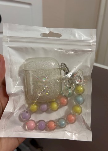 xl Beden Pastel Boncuklu Bohem Ayıcık kulaklık kılıfı