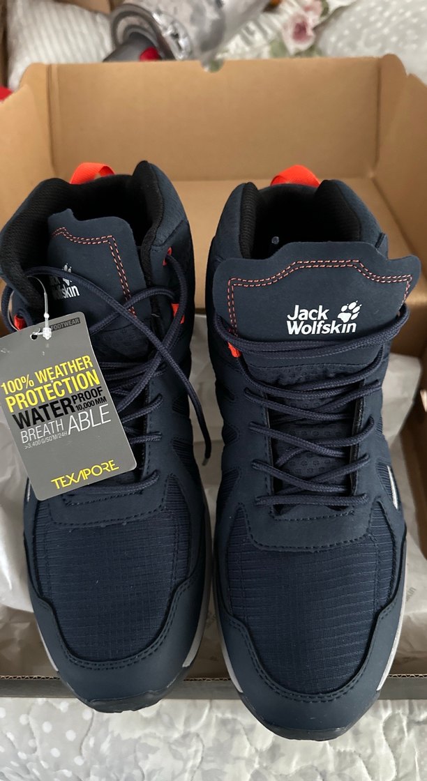 Jack Wolfskin Erkek Lacivert Outdoor Bot - Görsel 2