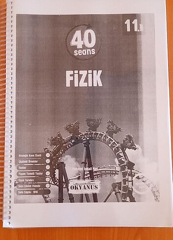 40 seans fizik 11. sınıf - Okyanus yayınları 