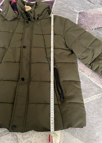 Kapüşonlu Düğmeli Erkek Mont - Görsel 6