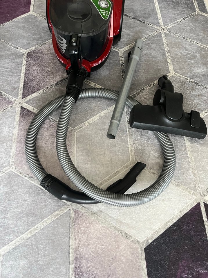 Kırmızı Anica Pikla Elektrikli Süpürge - Görsel 2