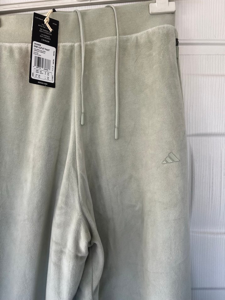 Bej Adidas One VLR ST Pant Erkek Eşofman Altı - Görsel 3
