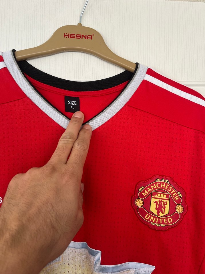 Erkek Kırmızı Kısa Kollu Forma - Görsel 5