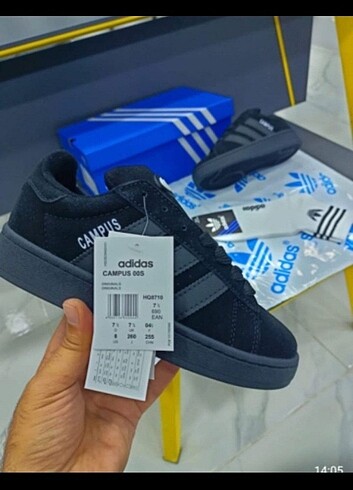 Adidas Adidas Campus kömür ayakkabı
