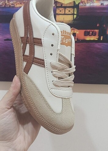 Onitsuka Tiger Tiger bej taba ayakkabı