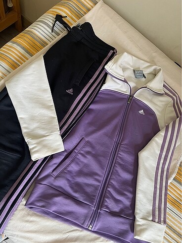 xs Beden mor Renk Orikinal adidas eşofman takımı