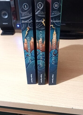  Beden Percy jackson serisi ilk 3 kitap