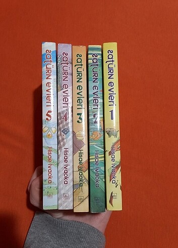 Satürn evleri ilk 5 manga ciltli