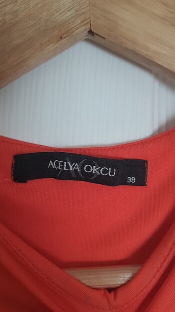 38 Beden turuncu Renk Crop ust