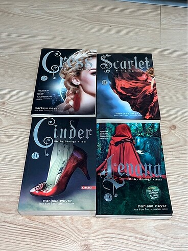 cinder serisi kitap