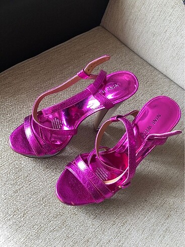 Nine West Nine West şeffaf platform topuklu ayakkabı