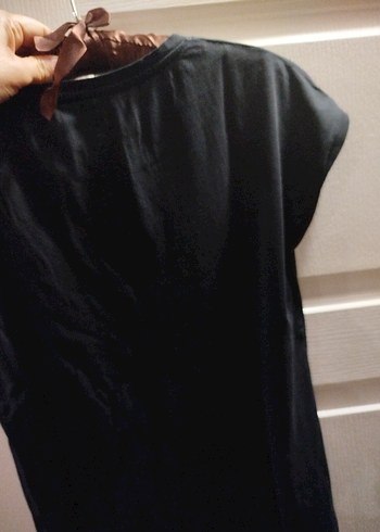 kadin Siyah Beşiktaş Baskılı T-shirt - Görsel 6