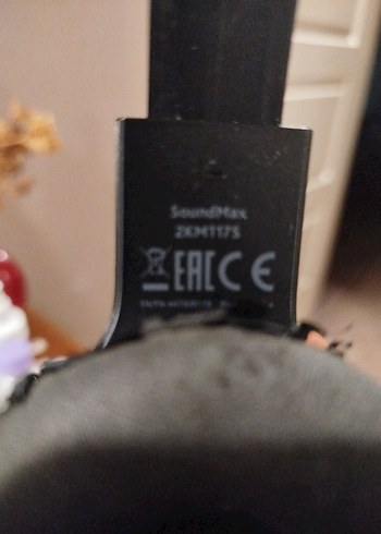 Siyah ve gri kulak üstü kablosuz kulaklık - Görsel 7