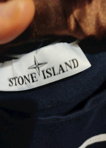 Navy Stone Island Baskılı Erkek Tişört - Görsel 7