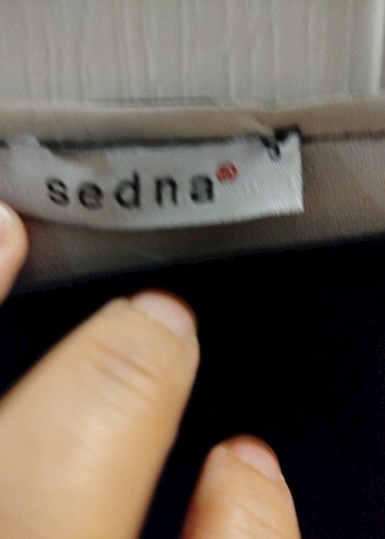 Siyah Drapeli Uzun Kollu Kadın Bluz - Görsel 3