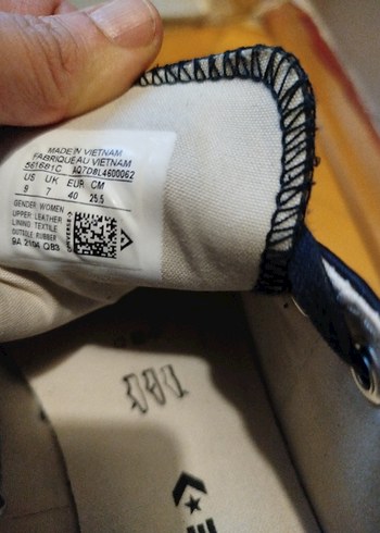 Siyah Kadın Converse Günlük Ayakkabı - Görsel 5