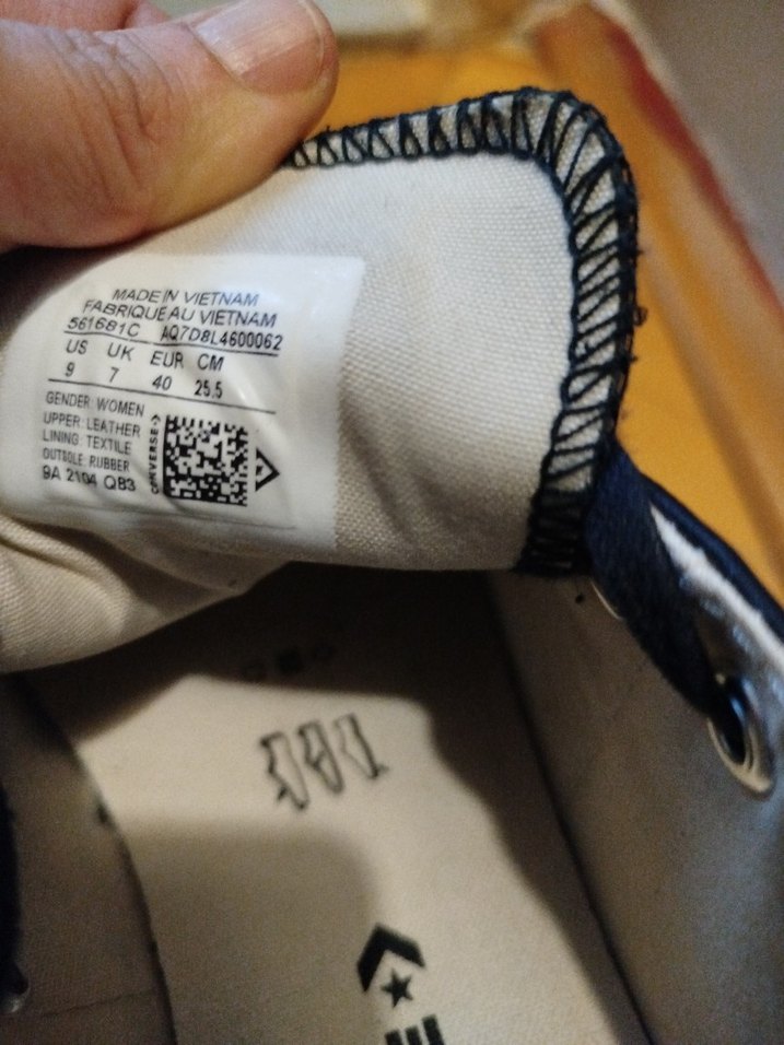 Siyah Kadın Converse Günlük Ayakkabı - Görsel 5