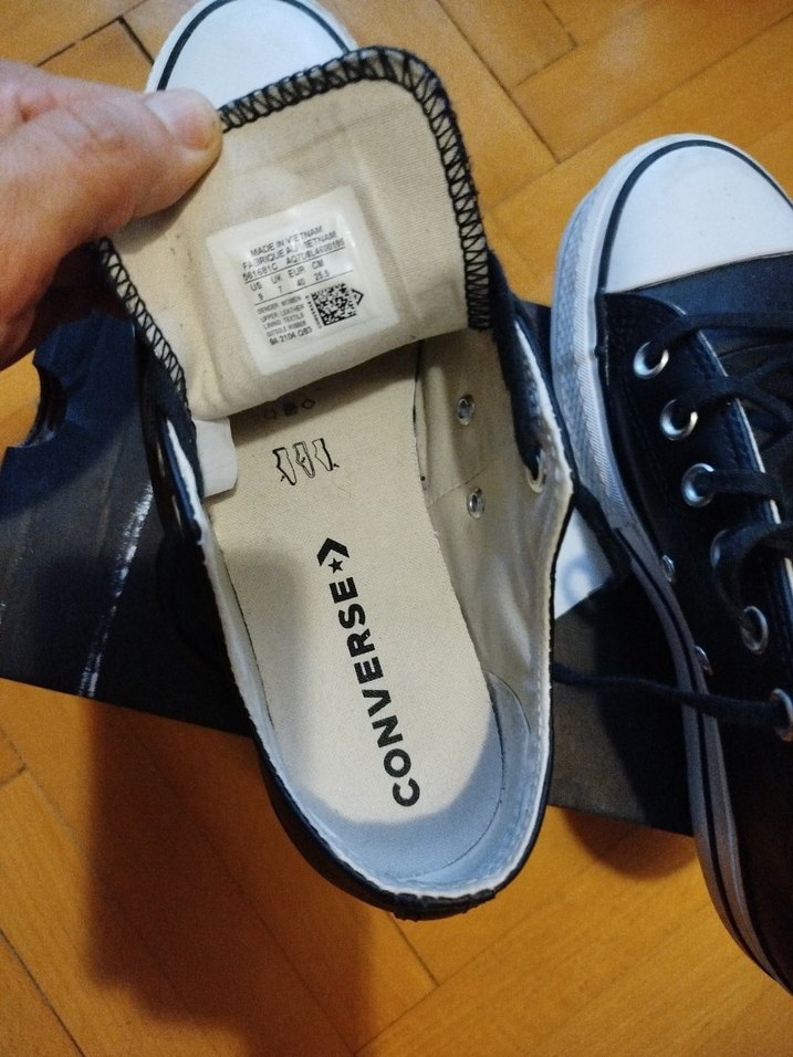 Siyah Kadın Converse Günlük Ayakkabı - Görsel 3