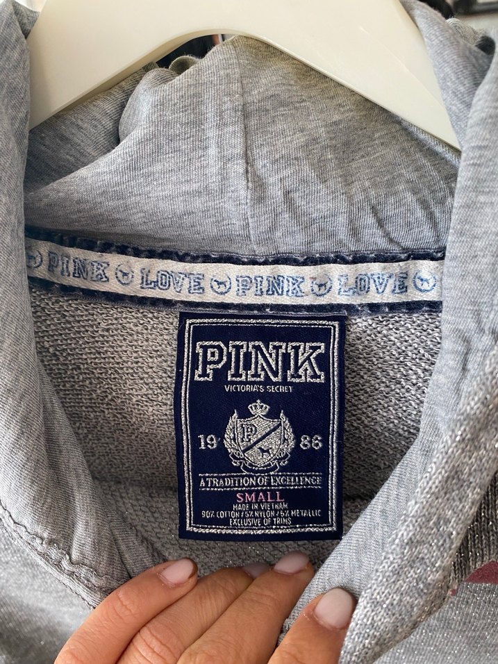 Gri Kapüşonlu Uzun Kollu Kadın Sweatshirt - Görsel 4