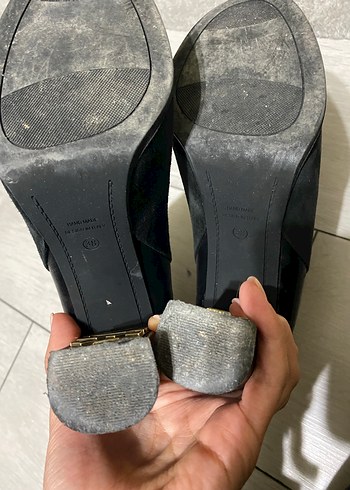 Siyah Topuklu Kadın Bot - Görsel 5