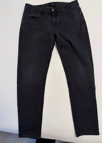 Network Siyah Dar Kesim Denim Jean