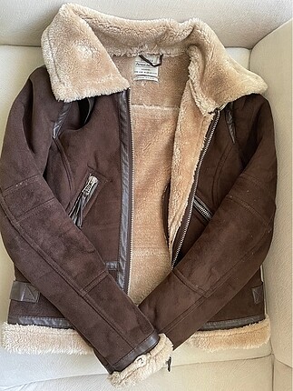 Bershka Kadın Deri Mont