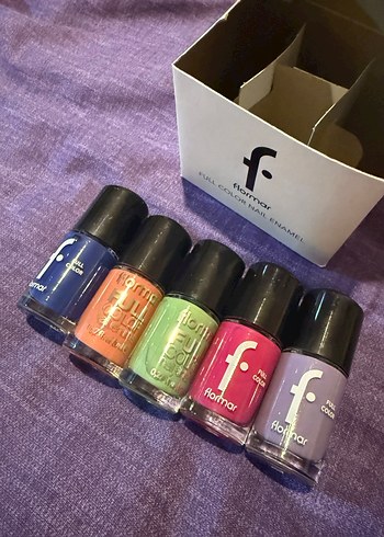Flormar Formar Çok Renkli Oje Seti