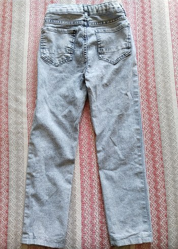 Koton Beli Lastikli Erkek Çocuk Jean Pantolon