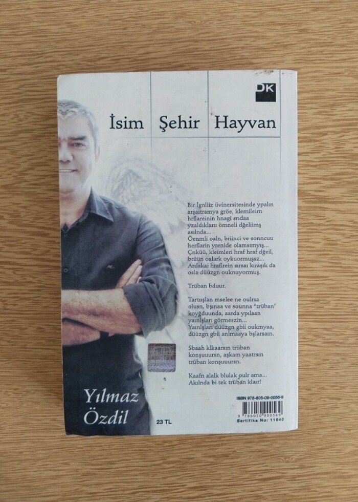 İsim Şehir Hayvan - Yılmaz Özdil - Görsel 2