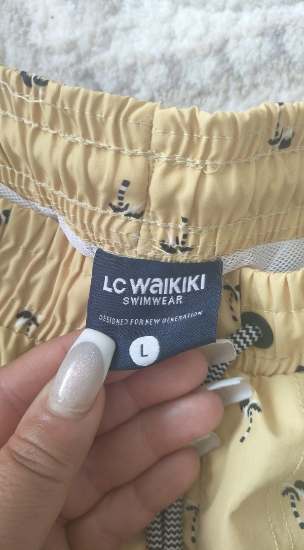 Bej Mini Erkek Deniz Şort - Görsel 3