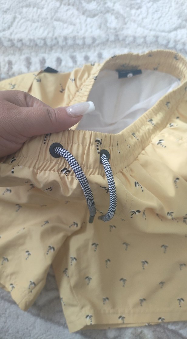 Bej Mini Erkek Deniz Şort - Görsel 5