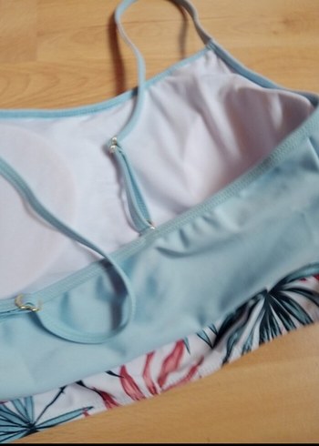 Mavi Renkli Bohem Renkli Bikini Takımı - Görsel 3