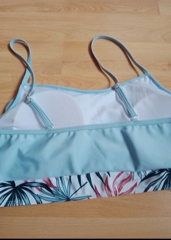 Mavi Renkli Bohem Renkli Bikini Takımı - Görsel 4