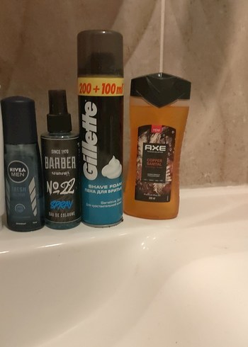 Erkek Bakım Seti: Tıraş Köpüğü, Deodorant, Parfüm - Görsel 6