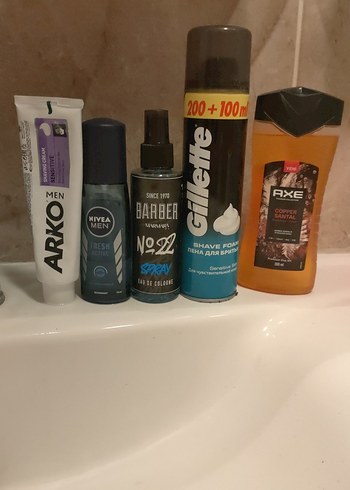 Erkek Bakım Seti: Tıraş Köpüğü, Deodorant, Parfüm - Görsel 5