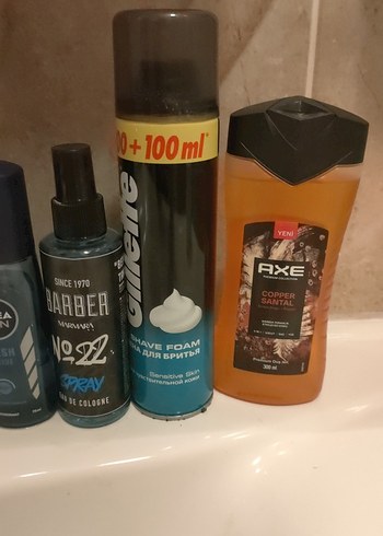 Erkek Bakım Seti: Tıraş Köpüğü, Deodorant, Parfüm - Görsel 3