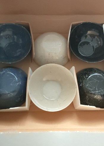 Bej ve Koyu Renkli 6'lı Gıda Kabı Seti - Görsel 3