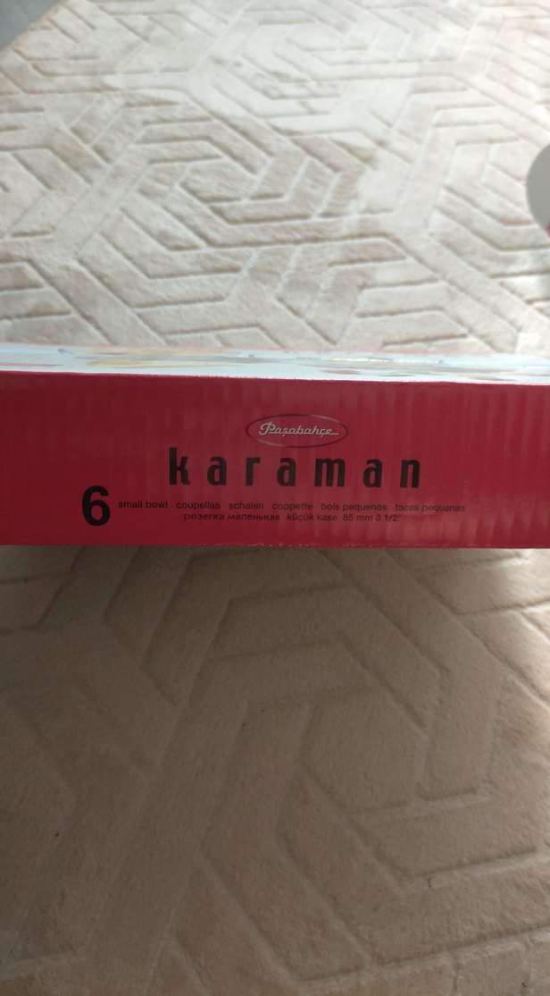 Karaman Beyaz Cam Atıştırmalık Kase Seti - Görsel 3