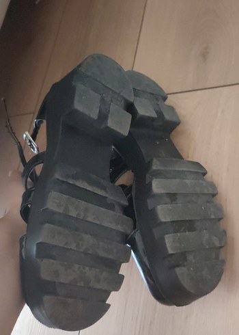 Diger Siyah Platform Topuklu Kadın Ayakkabısı - Görsel 8